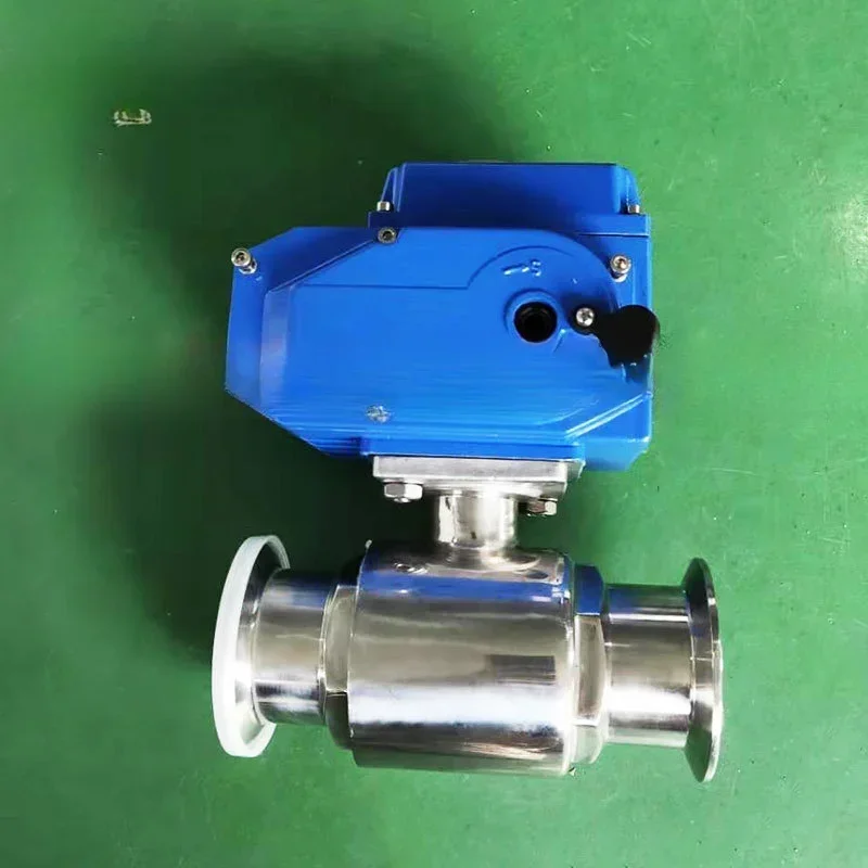 

Switch Q981F-16P electric quick installation sanitary ball valve Clamp type electric two-way ball valve DN15-DN100