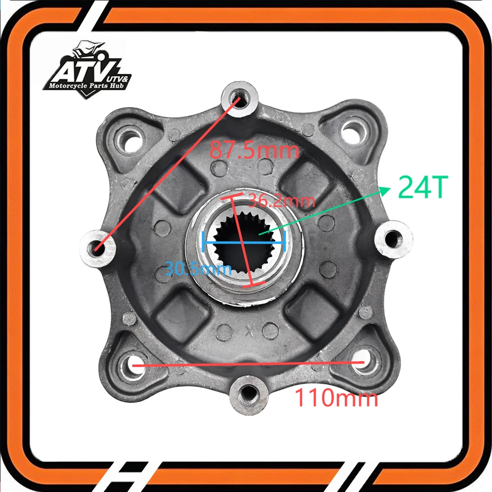 الأصلي buyang 300 محور عجلات خلفي ل Linhai 300cc Stels 300B Buyang Feishen D300 2/4 H300 G300 ATV Quad 4.1.01.0081 LU019073
