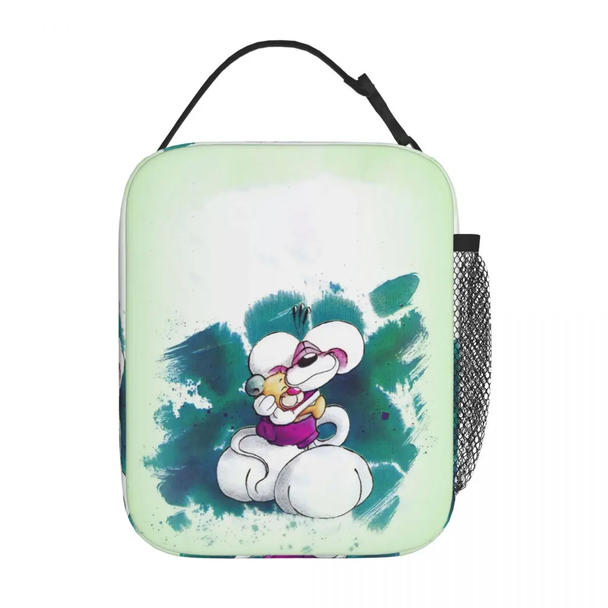 

D-Diddles Insulated Lunch Bags High Capacity Catoon Meal Container Thermal Bag Tote Lunch Box School Picnic Bento Pouch