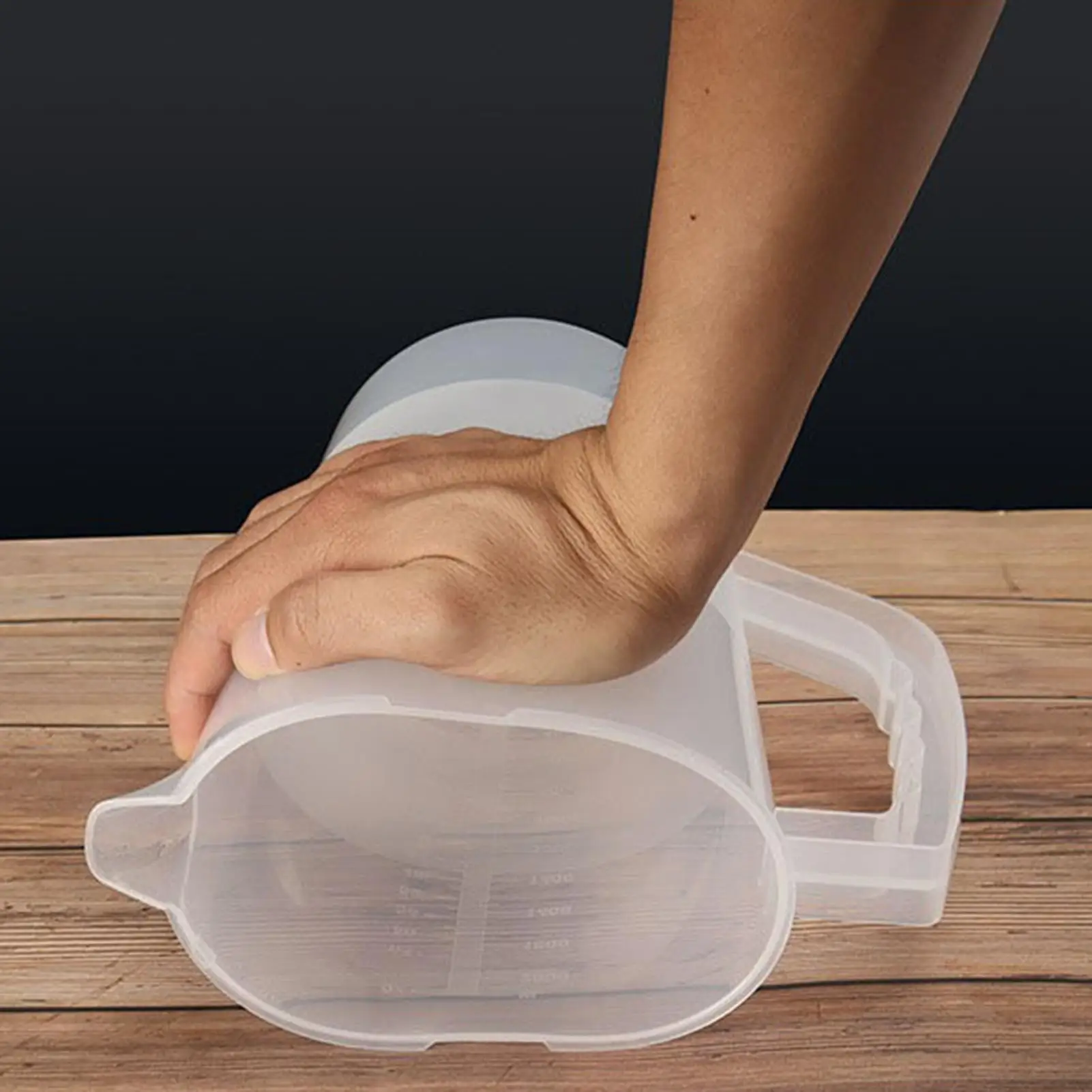 Mixing Pitcher for Drinks 2000ml Mixing Water Pitcher with Lid Wide Mouth Juice Mixing Container Tea Pitcher Juice Container