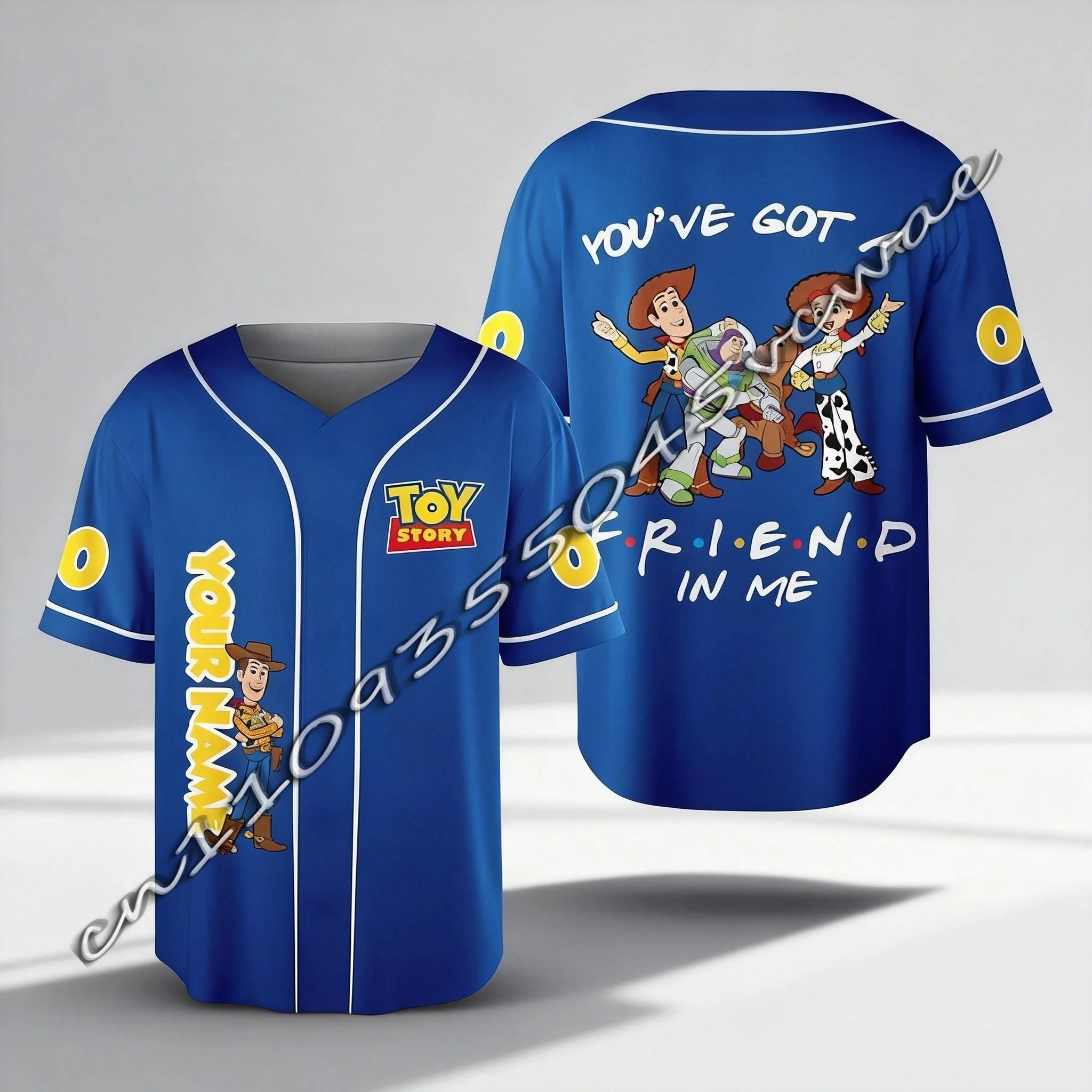 

Костюм для пары в стиле косплей Disney Toy Story, летняя спортивная бейсбольная футболка, мужской и женский комплект для беременных, 2026