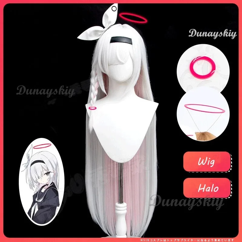 

Game Blue Archive Arona Cosplay Women Wigs Outfit Project MX Arona Halloween For Woman