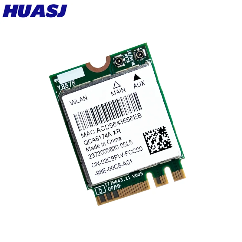 Tarjeta WiFi NGFF M.2 Atheros QCA6174A 802.11ac Bluetooth 4.2 - imagen 5