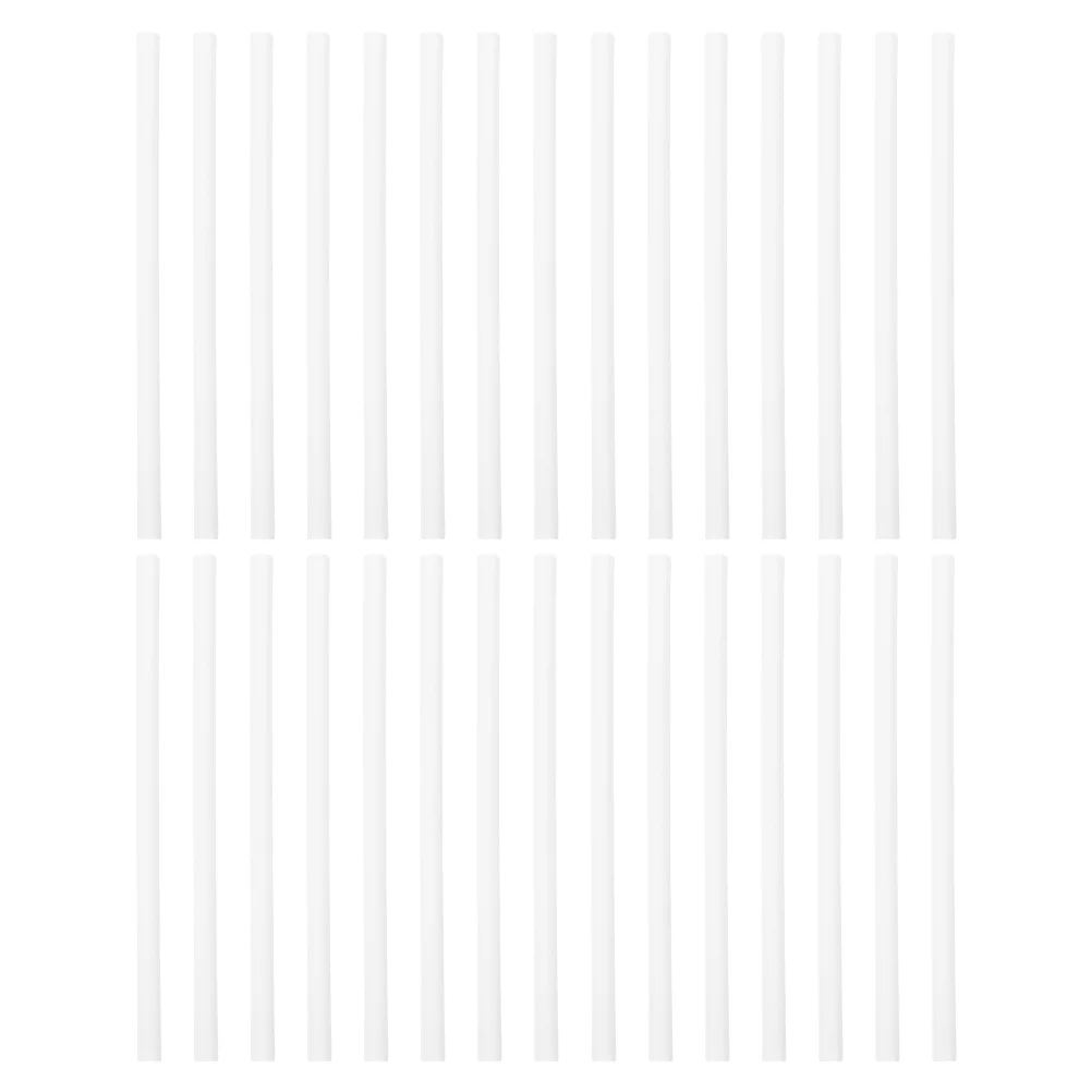 

30Pcs Cake Dowel Straws White 9.5 Inch Sturdy Support for Tiered Cakes Stack Construction Cake Tools Accessories