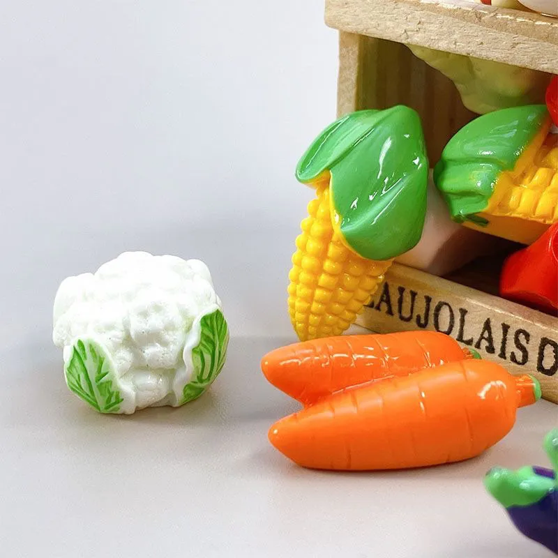 Mini jouets de fruits, jouets de légumes, Mini modèles alimentaires, enfants de la maternelle, Mini jouets de décoration de la maison