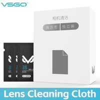VSGO Microfiber Lens Cleaning Cloth 20/40/60PCS Lens Wipes Cleaning Tissue Cleanroom Cloth for Optical Lenses DSLR Clean