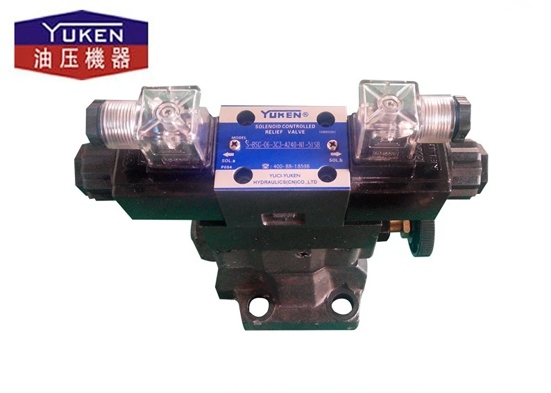 Yuci Youyan YUKEN electromagnetic overflow valve BSG-06-3C3-D24/A240 Yuci Youyan valve