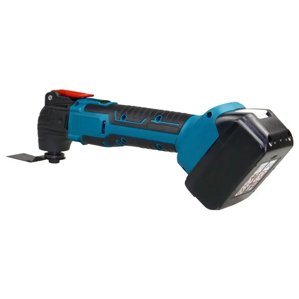 Electric Oscillating Tool Lithium-ion Cordless Multifunctional Oscillating Renovator Tools 6 Gears of Speeds Adjustable