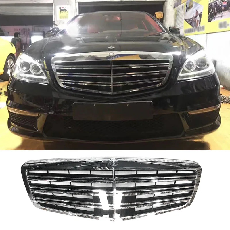 

Peect Fitment s Class W221 S65 Style Grille Fit for High Quality 2009-2013 Year ABS Material W221 S65