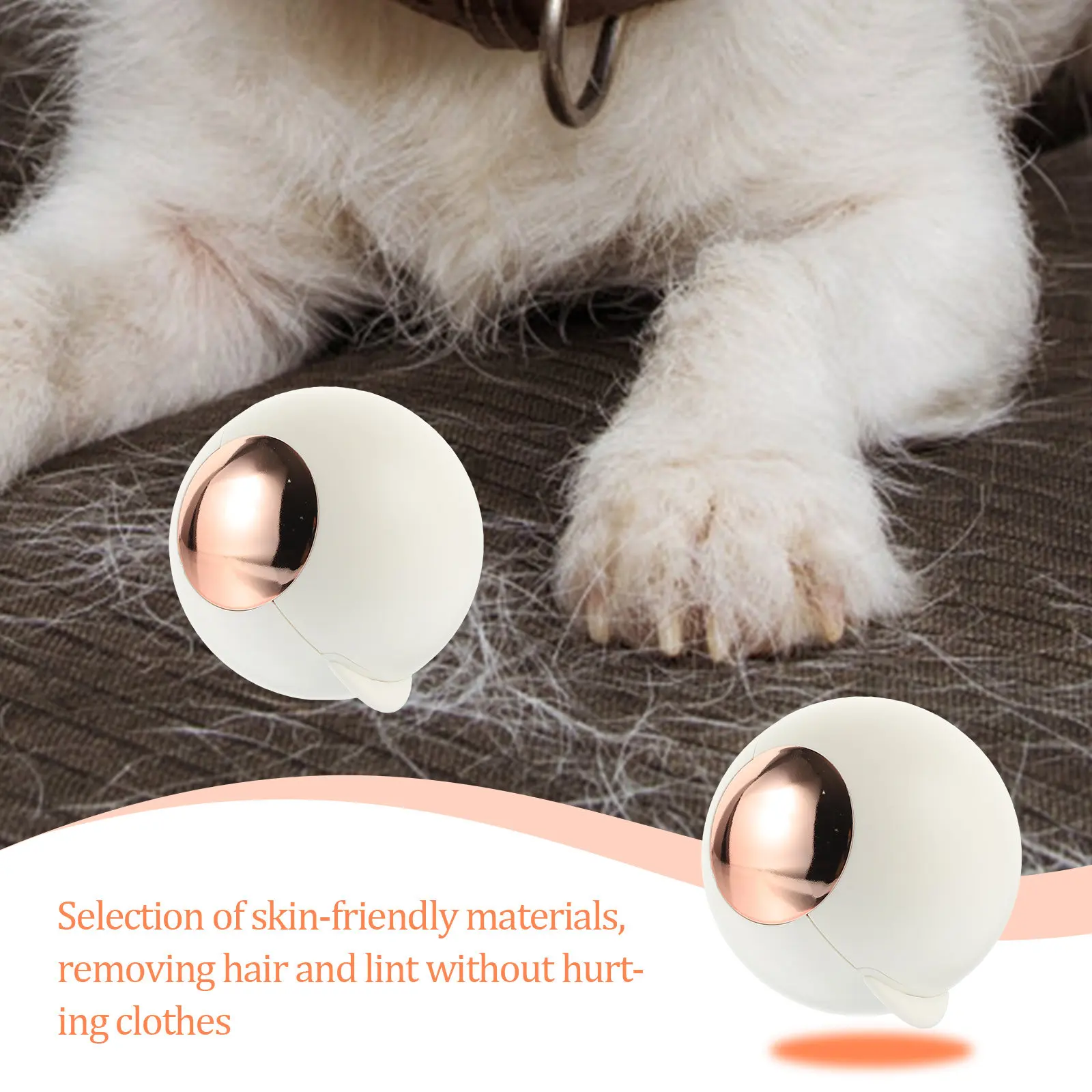 Portable Reusable Lint Remover Ball for Clothes Pet Hair Washable Sticky Roller Compact Travel Size Skin Friendly Fabric Safe