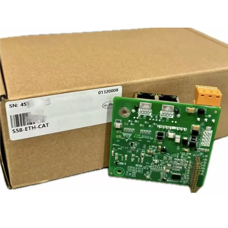 New S58-ETH-CAT EtherCAT Communication Expansion  Card Fast Shipping