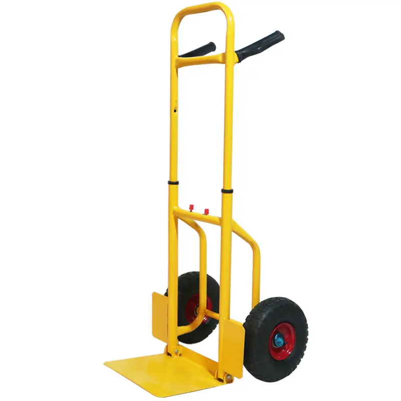 Factory Direct 2026 Factory High Quality Professional Design Durable in Use Two Wheel Hand Truck Steel Handcart