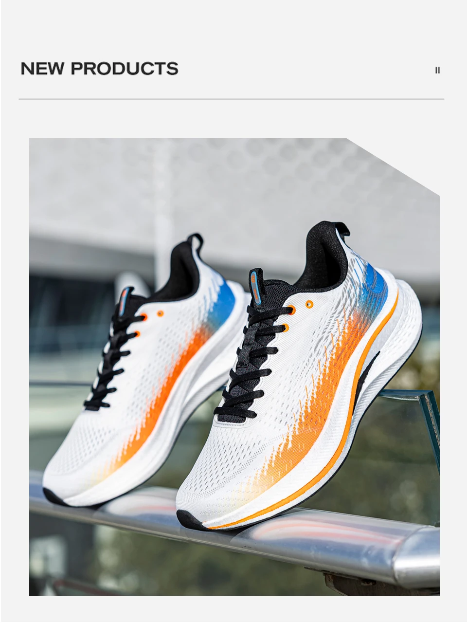 Baasploa Männer Jogging Sport Schuhe Carbon Platte Professionelle Dämpfung Turnschuhe Männlichen Outdoor Atmungsaktive Rutschfeste Laufschuhe – Detail 9