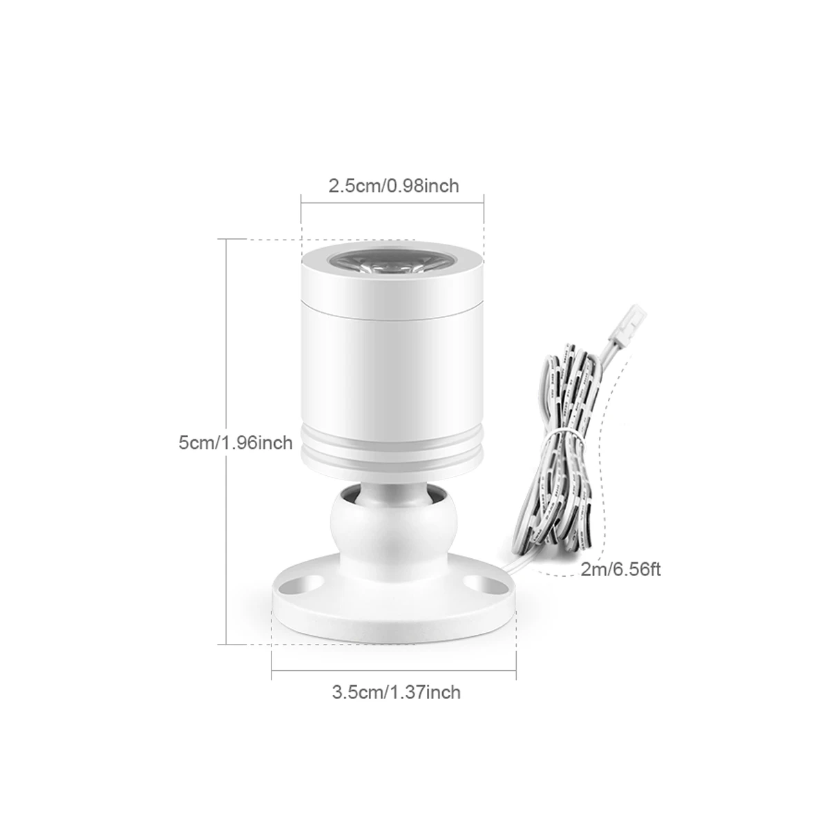 دوبونت واجهة أضواء LED صغيرة النازل DC12V 3 واط مقشر سبائك الألومنيوم لعرض الممر الدرج شرفة غرفة عرض #5