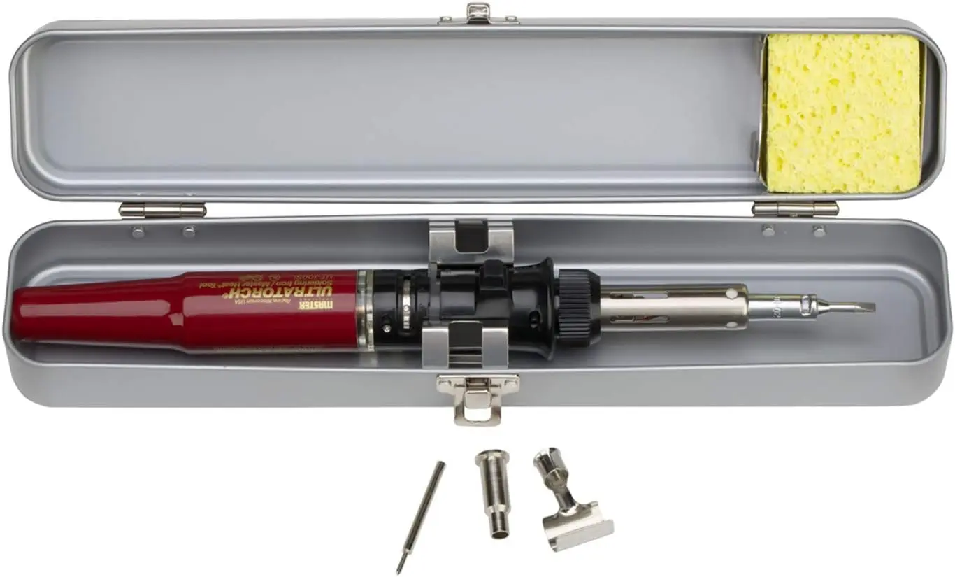 ter Appliance Ultratorch Ut-100Sik Butane Powered Cordless Soldering Iron, Flameless Heat Tool For Wire Connectors And