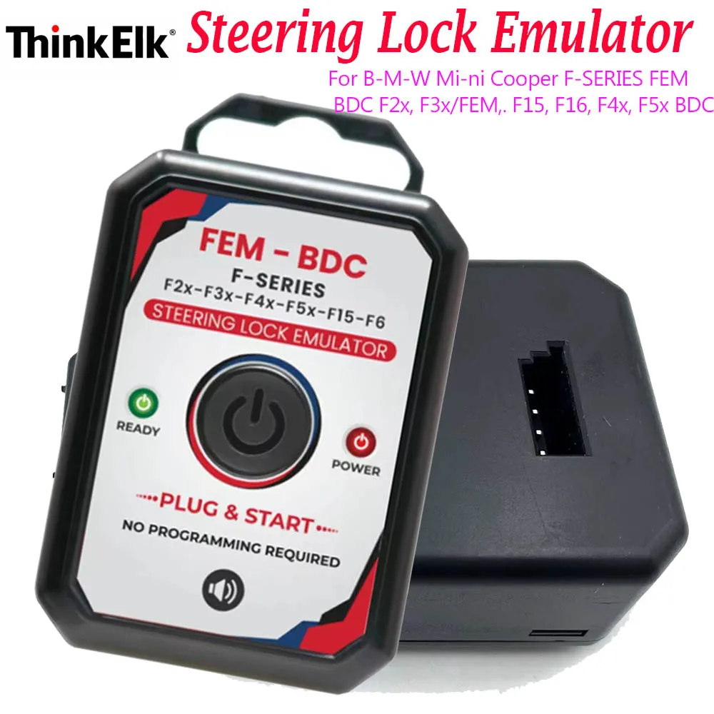 FOR B-M-W Emulator , Mi-ni Cooper Emulator for ELV / ESL Steering Lock Emulator No Adaptation required