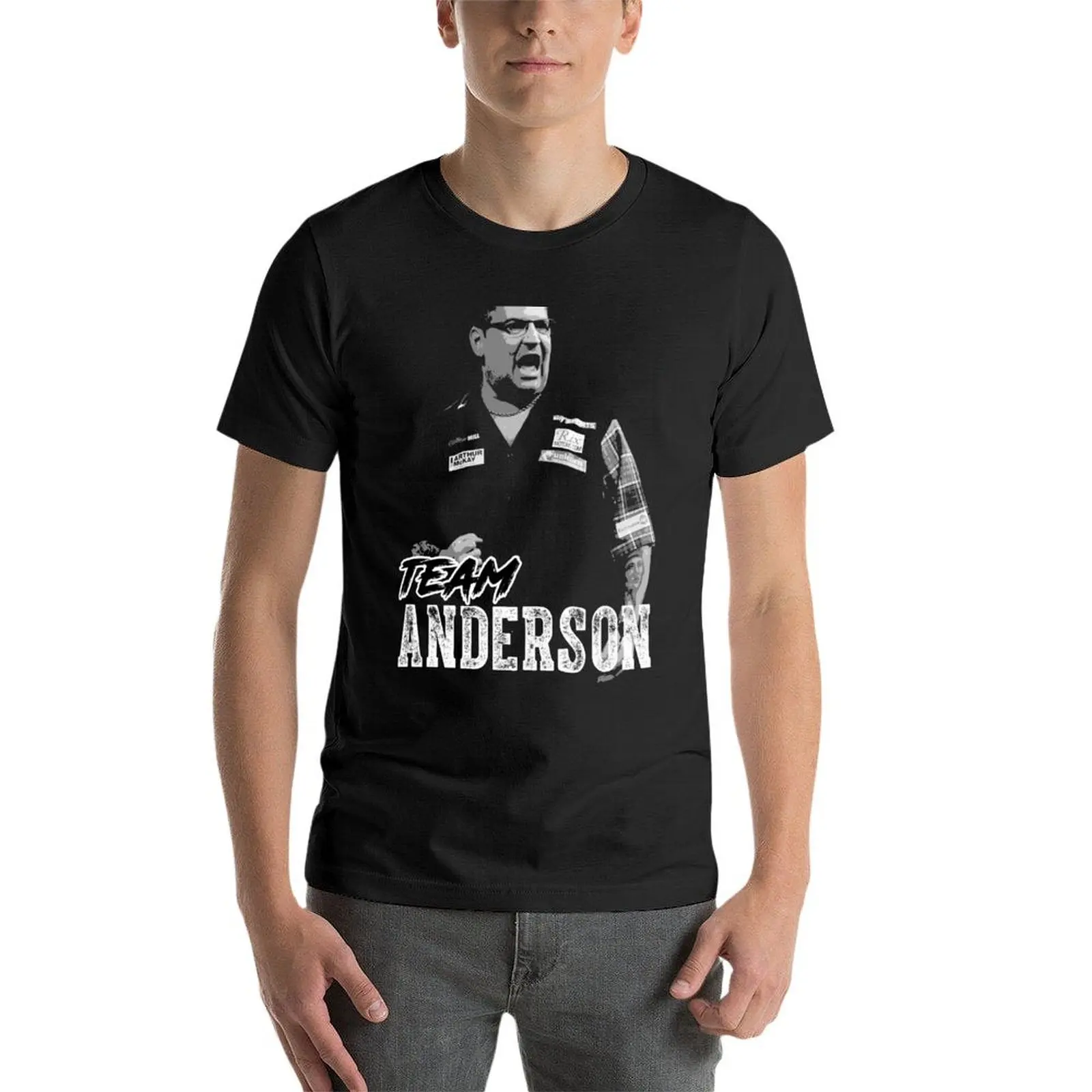 Gary Anderson PDC 2022 T-Shirt customs design your own Aesthetic clothing tops Men's t-shirts