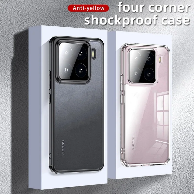 Protection Phone Case For Xiaomi 15 Pro Mi 15 14T Pro Mi 14T 14 Ultra Mi 14 Pro Xiaomi 13T Camera protect transparent cover