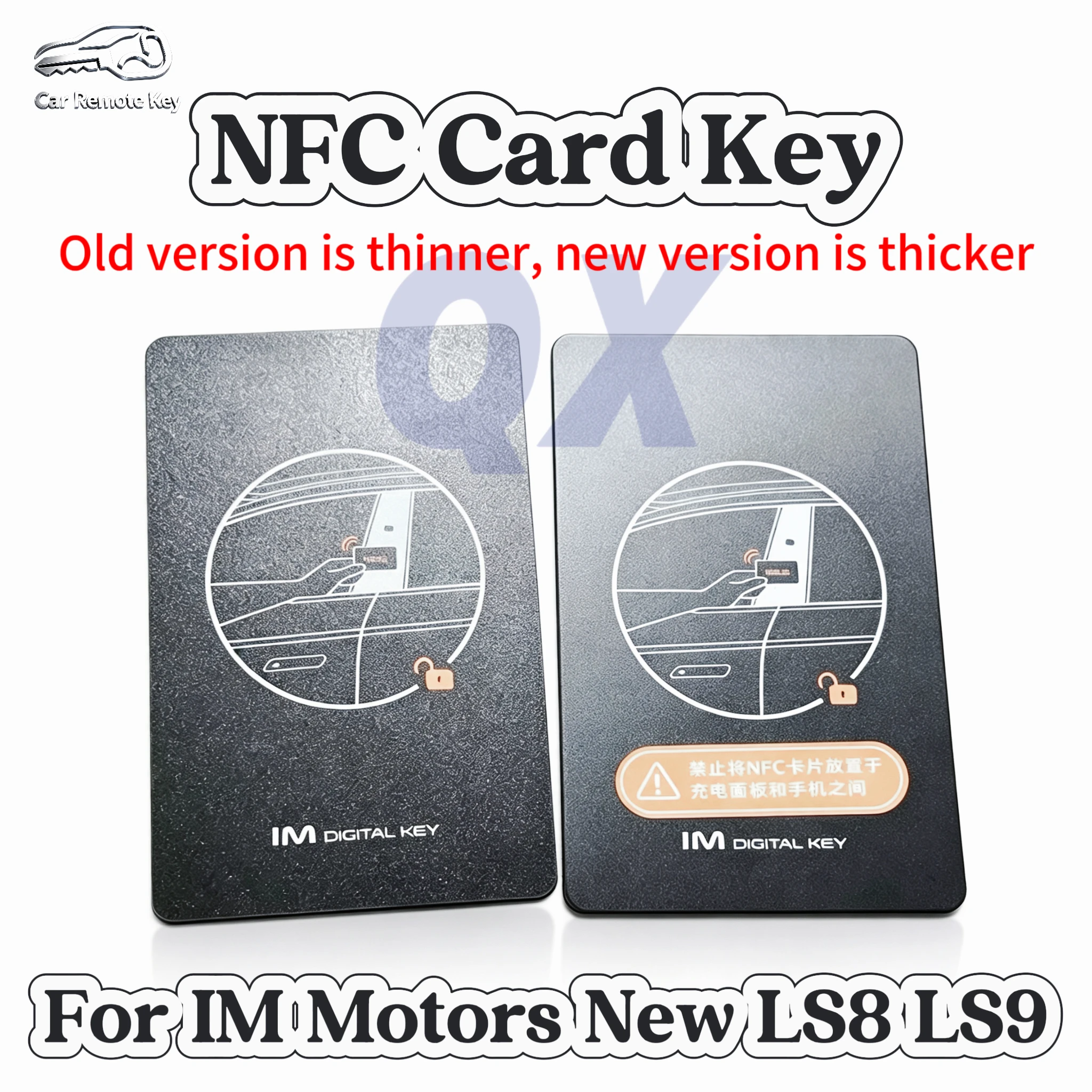 NFC Smart Digital Card Key Keyless Entry For IM Motors L6 LS6 L7 LS7 LS8 LS9 EV Car Accessories