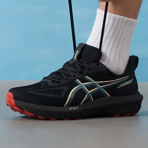 Asics Men's Shoes Gt-1000 14 Gtx Outdoor Sports Shoes Cushioning Breathable Fitness Running Shoes 1011C078-003