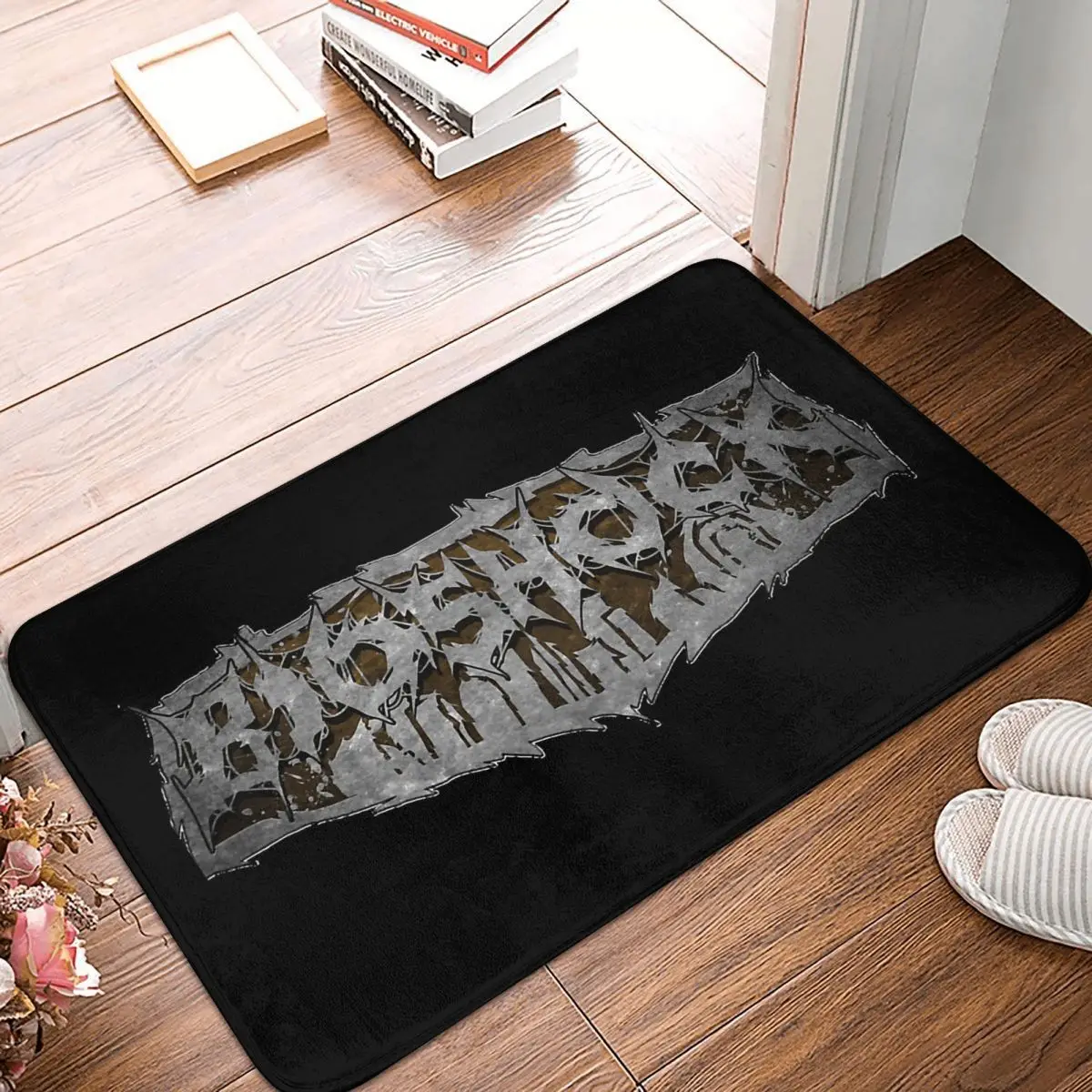 Brutal Deathcore Bath Mat Bioshock Doormat Flannel Carpet Outdoor Rug Home Decoration