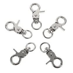 5 Pcs Birdcage Lock Hook up Anti-Escape Stainless Steel Small Pet Door Buckles Locks