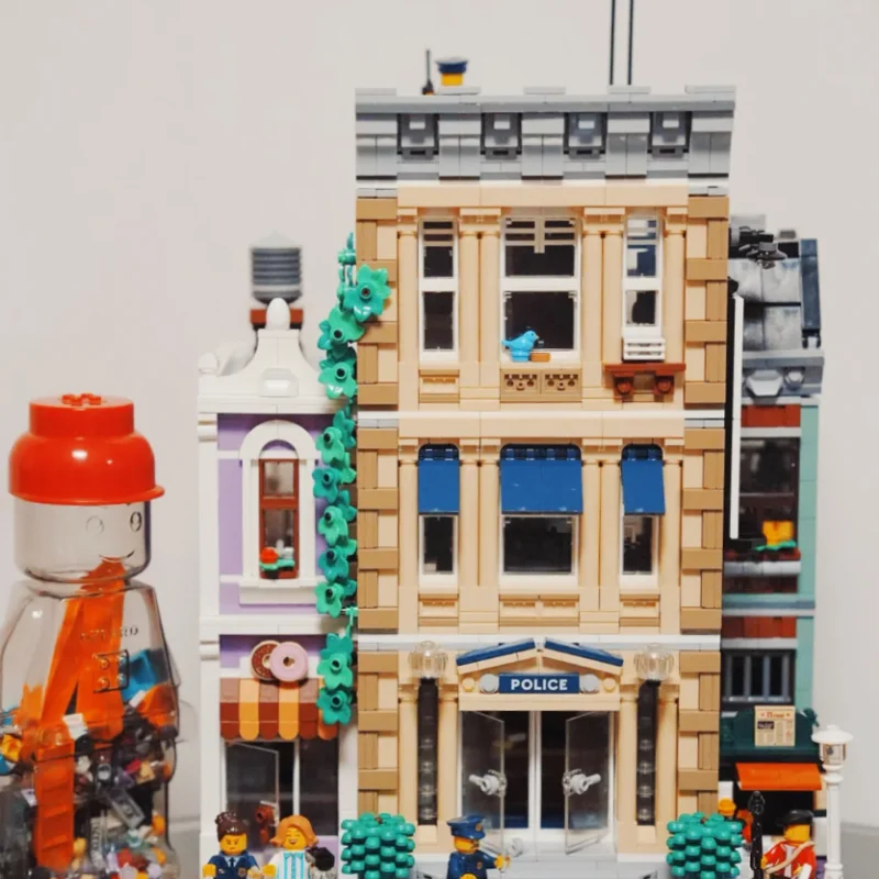 2025 NEUE Kompatibel mit 10278 2923PCS Polizei Station Bausteine Ziegel Spielzeug jungen mädchen
