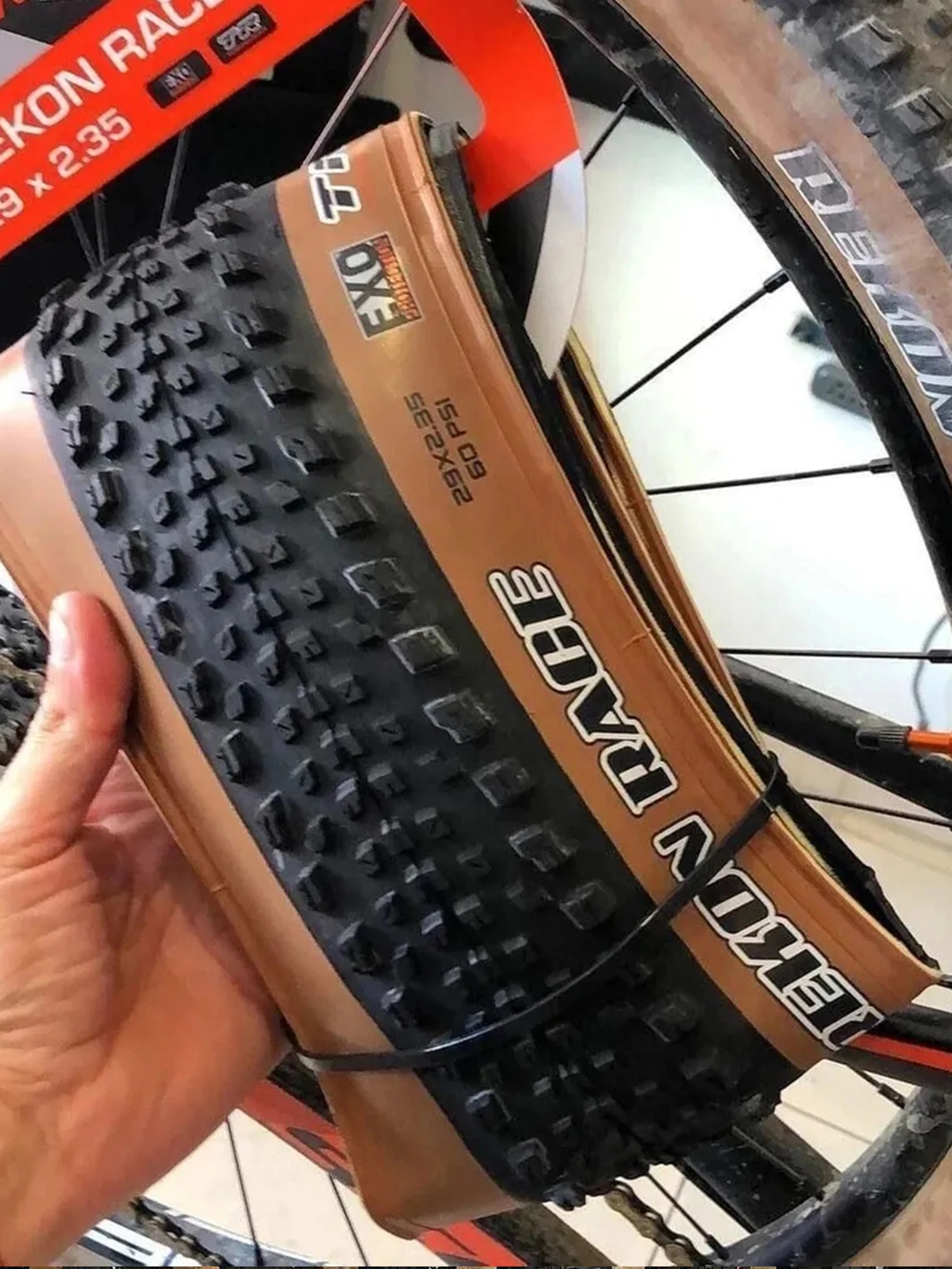 AliExpress MAXXIS Tubeless REKON RACE EXO TR(M355RU) FOLDABLE TIRE OF BICYCLE MTB Mountain Bikes 29x2.25/2.35 Tubeless Tire 29 Bicycle Tyre