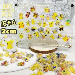 Pikachu 2cm acrylic sheet Pocket Monsters can be used to make photo frames, paintings, hair cords, and other accessories