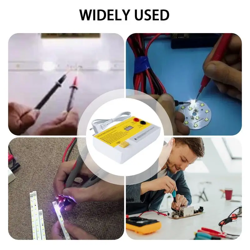 Probador LED de tira de lámpara, herramienta de prueba de fuente de luz, probador LED para todas las cuentas LED, reparación de detección de placa de TV y todos los LED