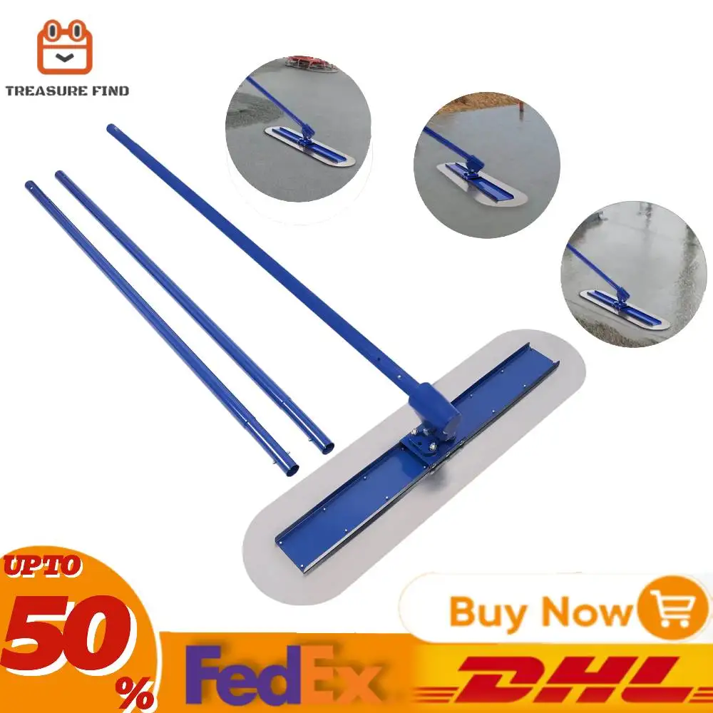 Nivelamento do Máquina Flutuador Concreto 120cm Aço Inoxidável