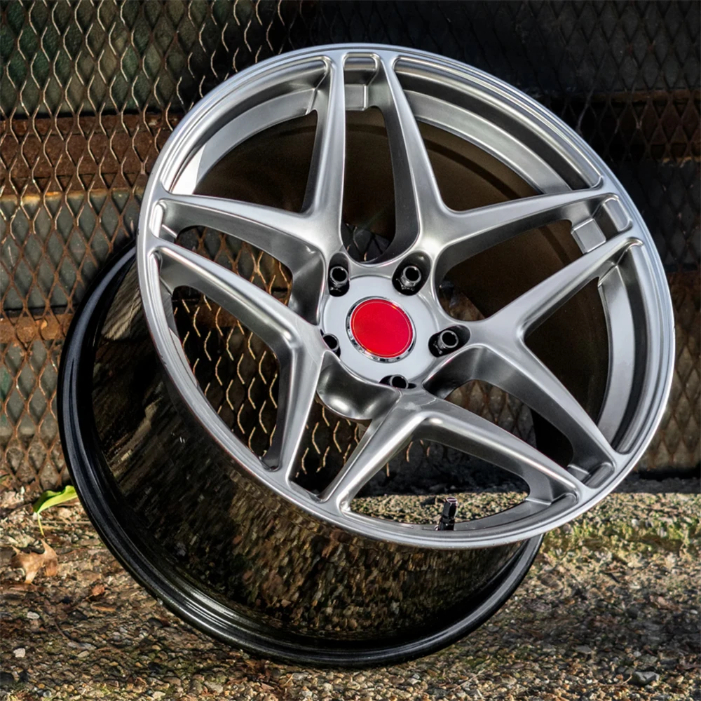 Forged Monoblock for Ferrari F8 Tributo 458 Spider 488 GTB 812 F430 360 Wheel 19 20 21 Inch Five Spoke 5x108 Alloy Rim