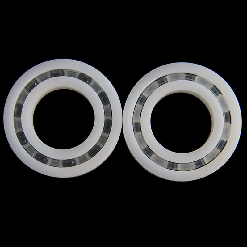 PEEK 6800-6815 plastic bearing polyethylene material, acid and alkali corrosion resistance, waterproof and stainless steel