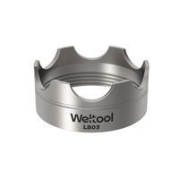 Weltool LB03 304# Stainless Steel Strike Bezel for Flashlights