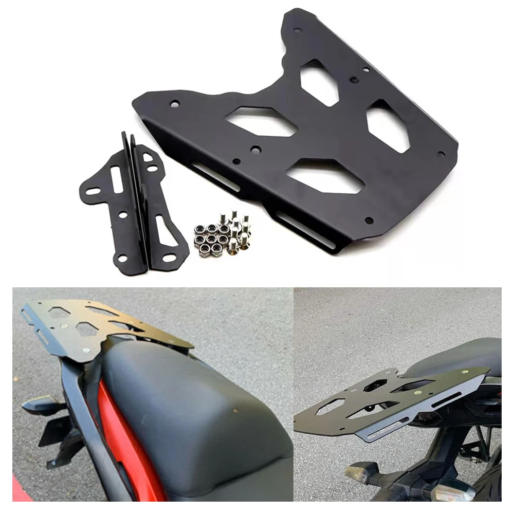 

Fit for Kawasaki Versys 650 LT ABS KLE650 2015-2023 Motorcycle Rear Luggage Rack Tail Cargo Holder Carrier Support Plate