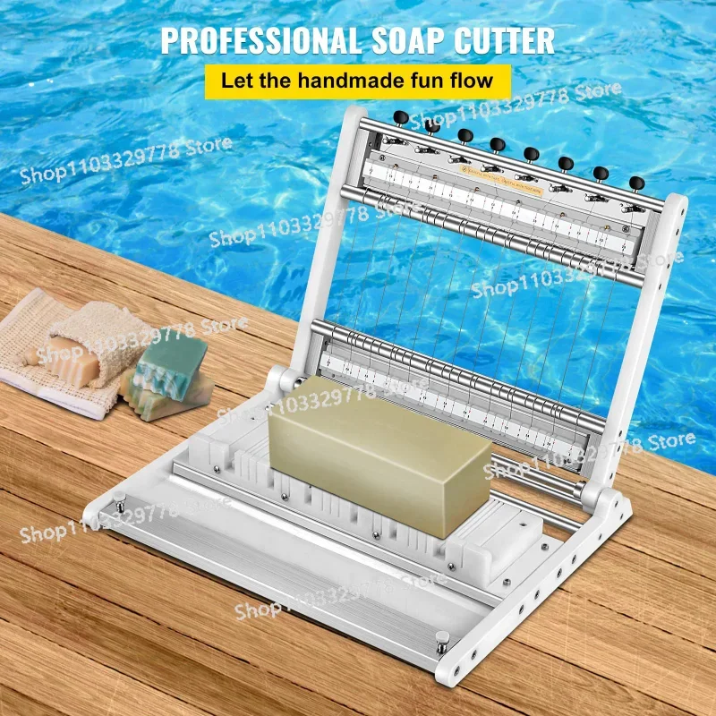 Adjustable DIY Large Professional Hand-made Cold Soap Cutter Steel Wire Cutting Machine Home Soap Cutting Soap Making Tools