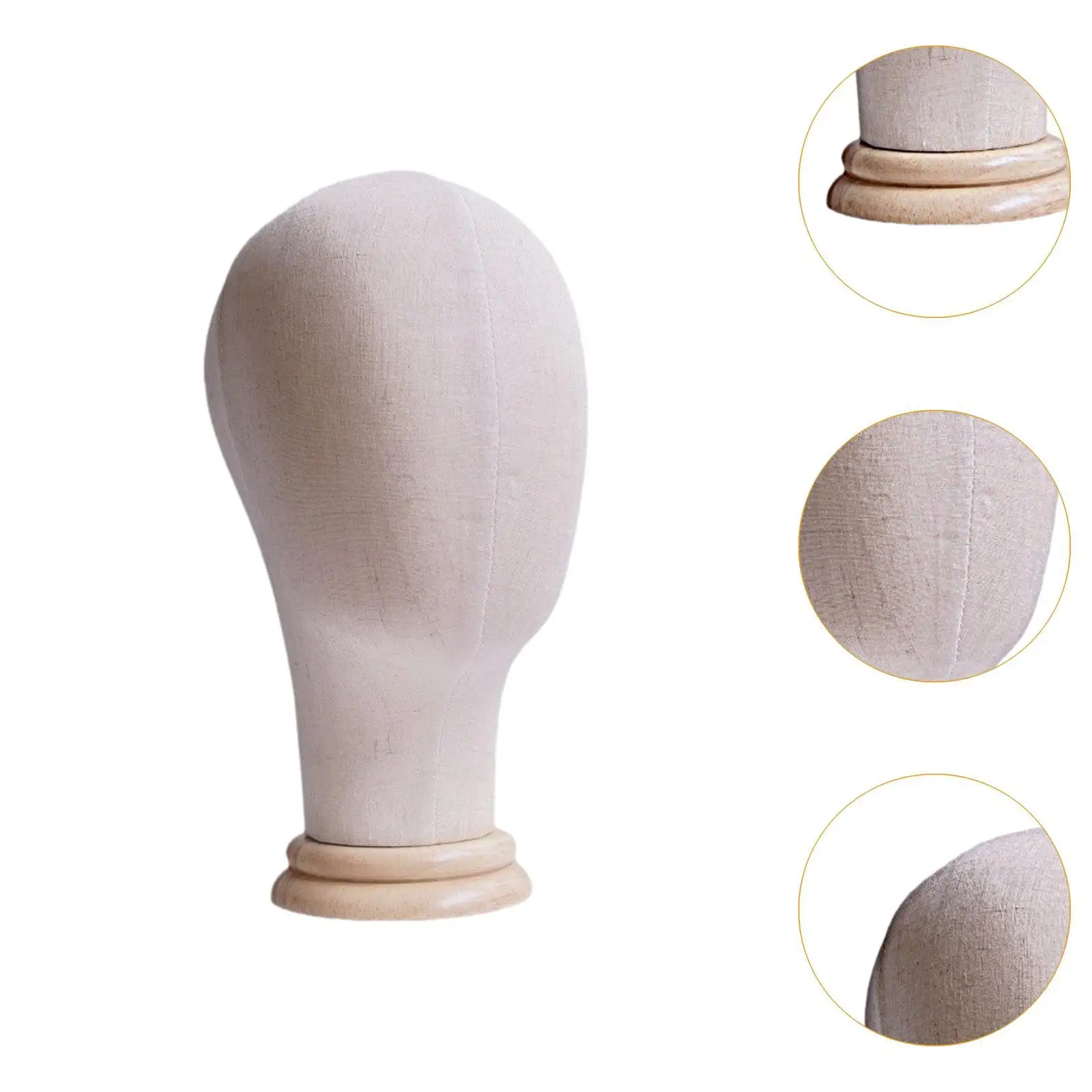 Mannequin Head Model,Wig Head Model 54cm Sturdy Comestic Model Manikin Head Model Hair Mannequin for Salon Headwear Earphones