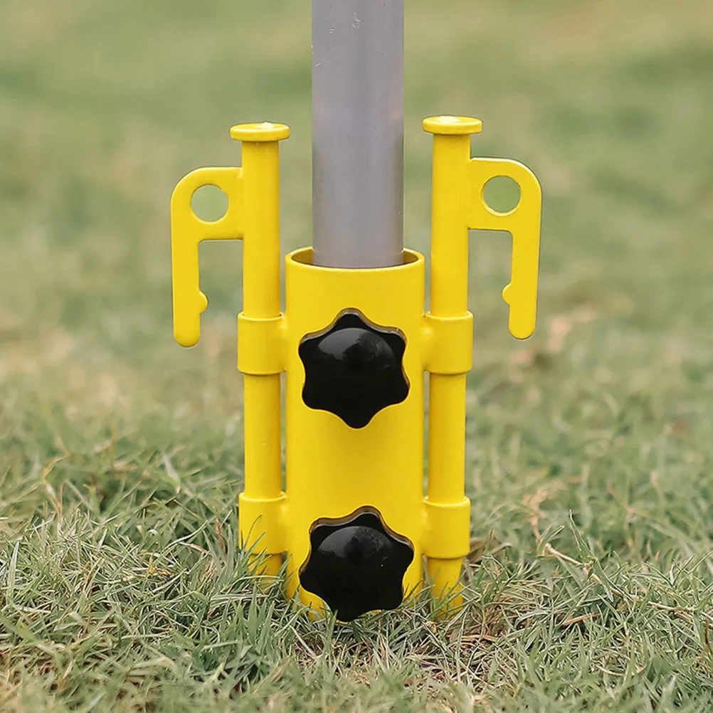 

Canopy Pole Rod Parasol Canopy Pole Holder Base Durable Portable Camping Hiking Parasol Ground Holder Outdoor Tube