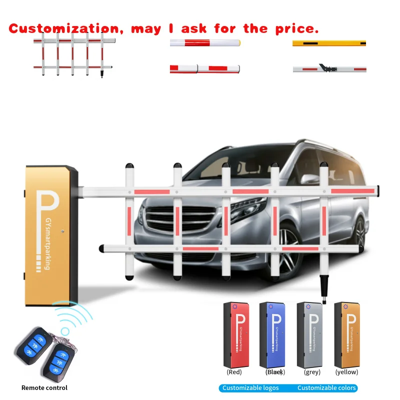 

Custom.XGY Custom Car Parking Lot Управление доступом для забора Ворота Автоматический барьер для ограждения с пультом дистанционного управления