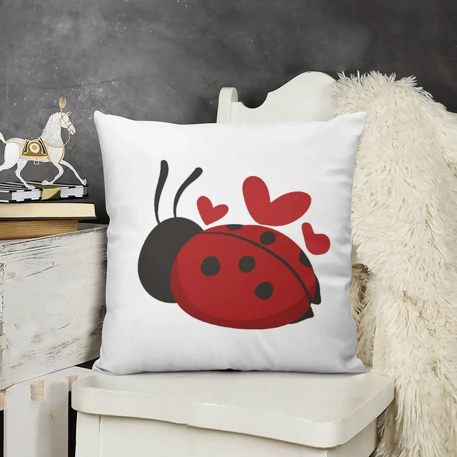 

cute ladybug Throw Pillow luxury decor Luxury Pillow Case Christmas Covers Decorative Cushion pillow