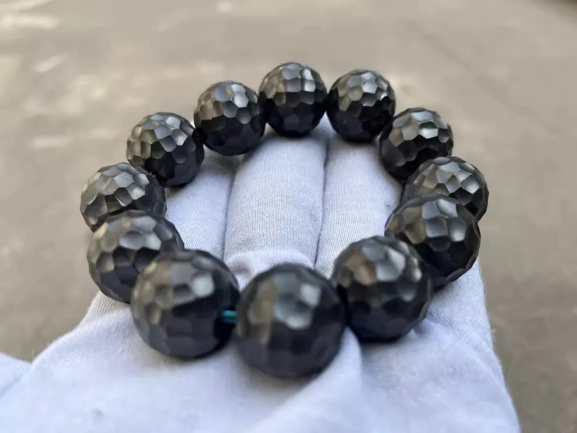 Custom Made  Pure Titanium Bracelet Diameter 15/18/20mm Black Bracelet