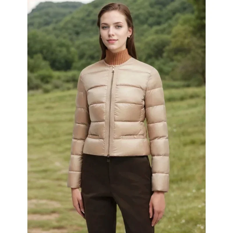 Doudoune en duvet d'oie pour femme, veste d'hiver MonAlexand* r, meilleur manteau d'hiver pour femme, fermeture éclair optique, combinaison de loisirs à la mode, 90