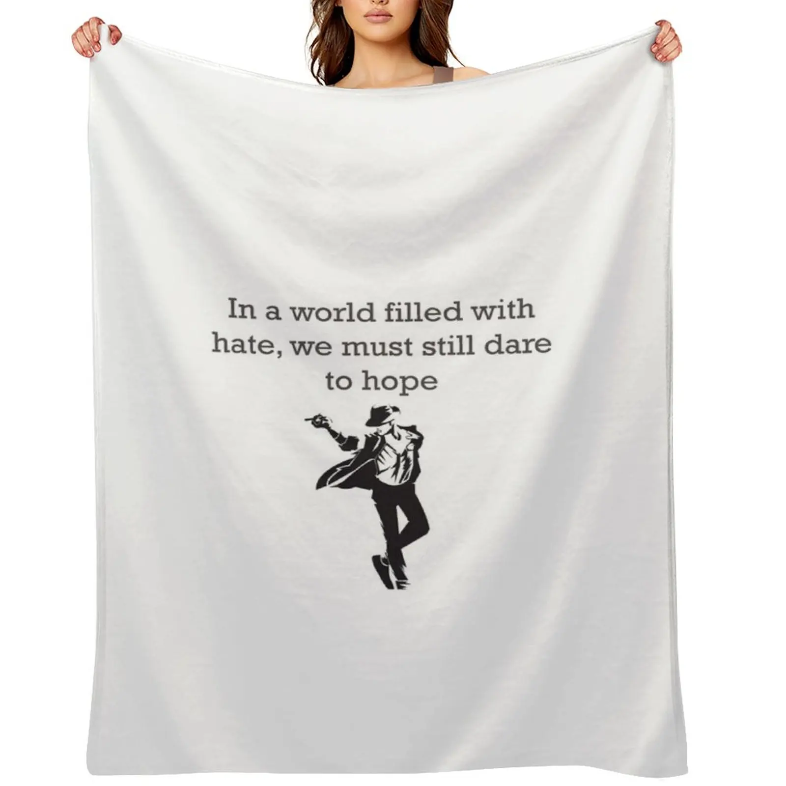 

Micheal Jackson quotes Throw Blanket Heavy Blankets For Baby Extra Large Throw Furrys Blankets