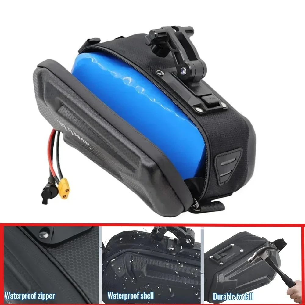 

36V 48V 10Ah/12Ah/14Ah 18650 Rechargeable Lithium Battery Pack for 0-500w Scooter Electric Vehicle with Waterproof Bag.
