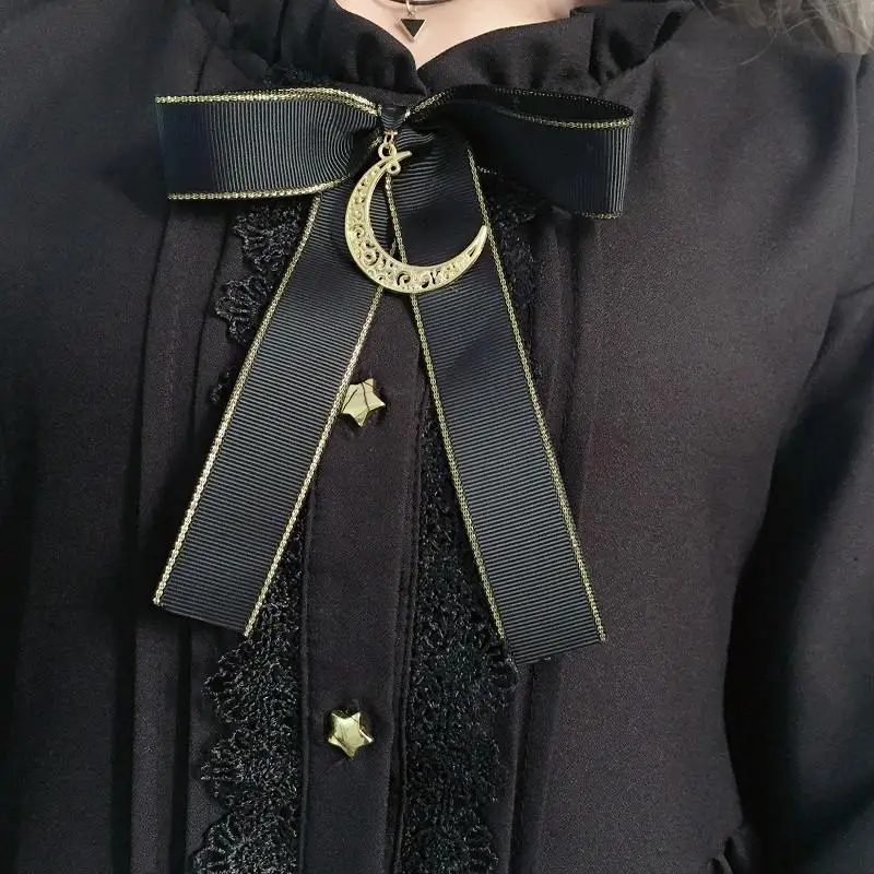 Wiktoriański Gothic Lolita OP sukienka kobiety Harajuku z długim rękawem łuk wzburzyć bandaż czarne sukienki dziewczęce Cosplay Lolita pokojówka