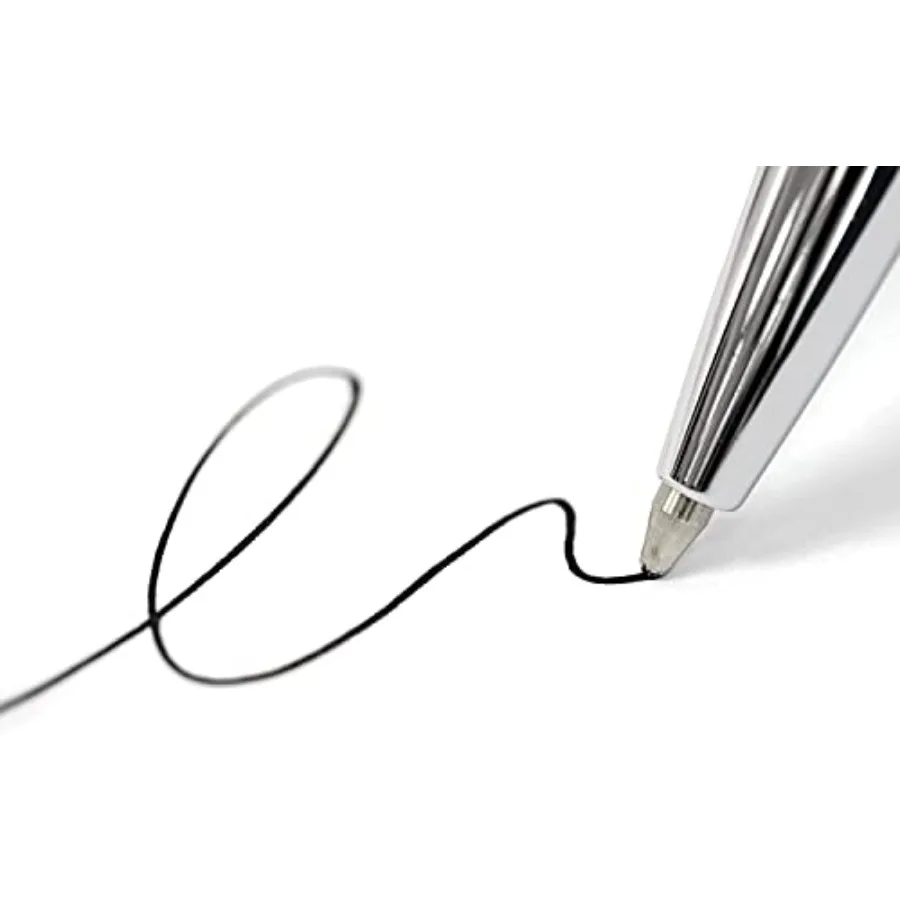 5 Pack, Gel Pen Refills Compatible with Parker Ballpoint Pens, .7mm, Smooth Writing, Frictionless Flow Bulk Packed view 4