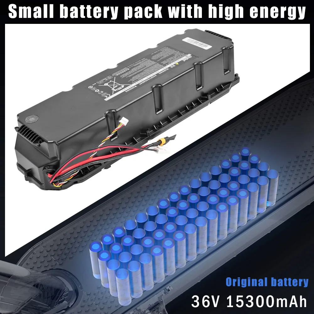 Original Battery Ninebot LI-ION BATTERY PACK for Ninebot MAX G30 Electric Scooter 36V 15300mAh 551Wh IPX7 Power Supply Battery