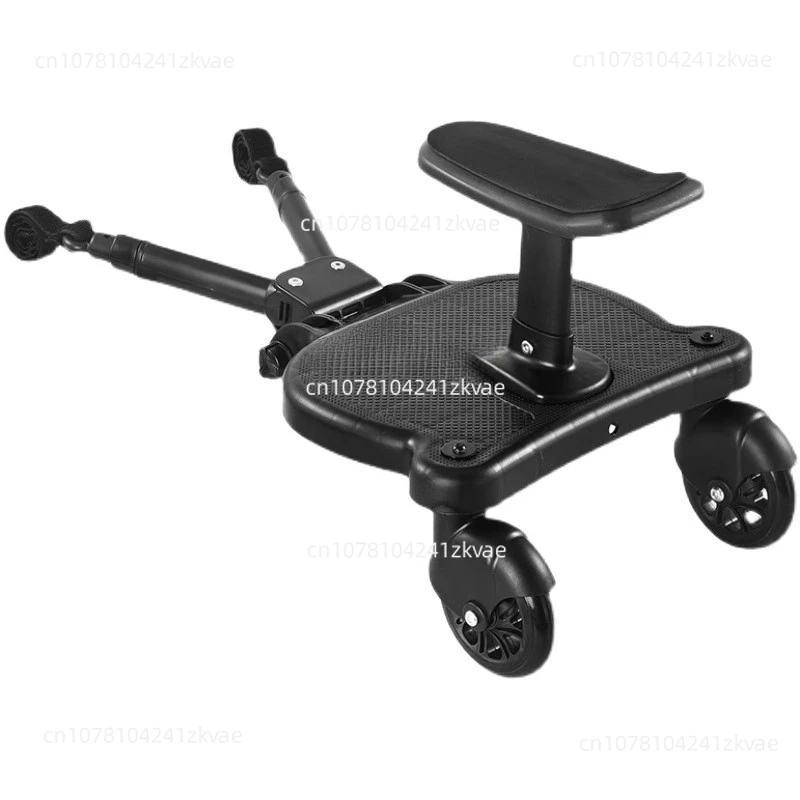 Buggy Board Footboard Kiddy Pedal with Removable Seat for Children From 3-7 Years 25 KG