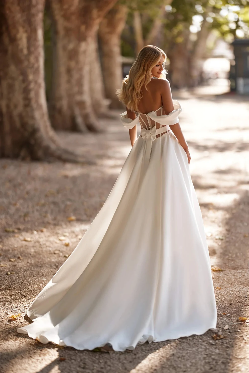 Fascinating Satin Women Wedding Dresses Off The Shoulder A-Line Bride Gowns Engagement Banquet Vestido De Novia Customized 2026