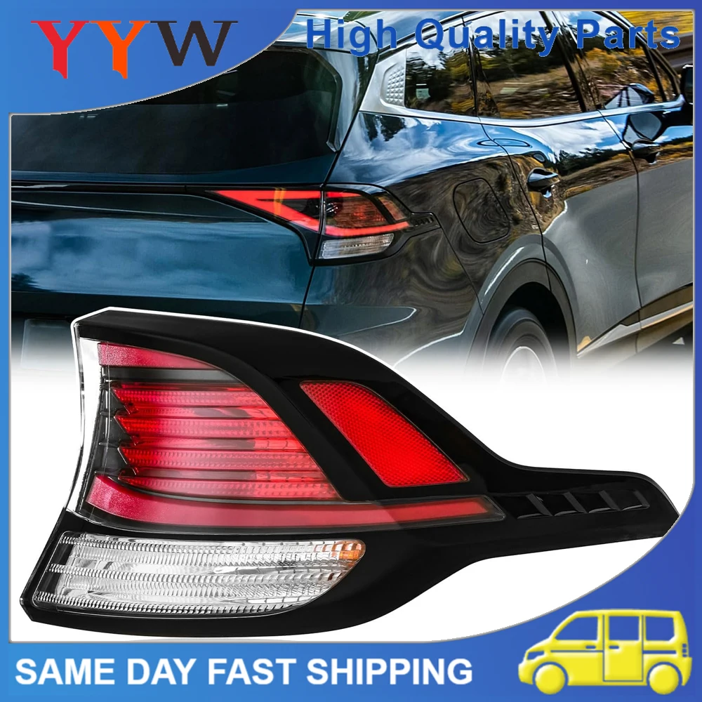 

Quality Car LED Outer Tail Light Passenger Side Left Right 92402-DW000 For Kia Sportage LX/SX/EX/X-Pro/X-Line/Hybrid 2023 2024
